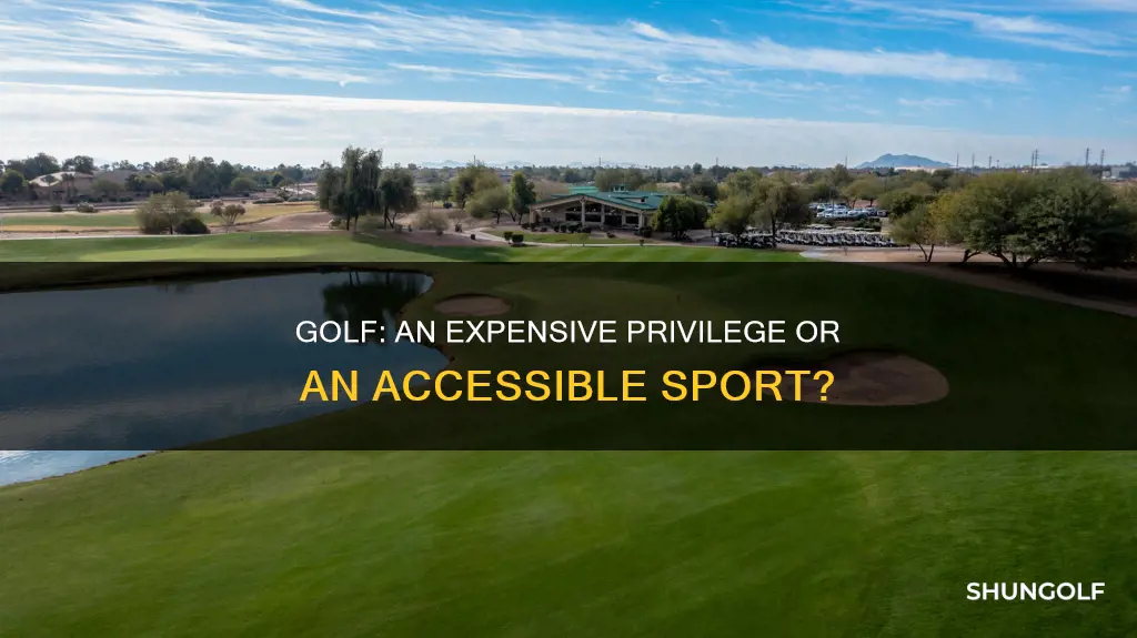 is golf a privileged sport