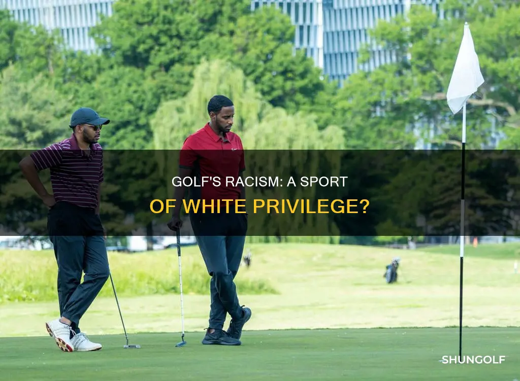 is golf a racist sport