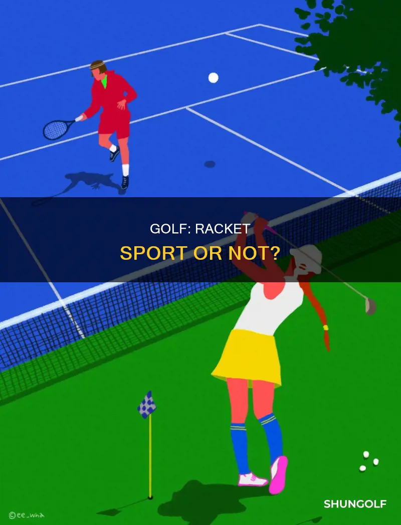 is golf a racket sport