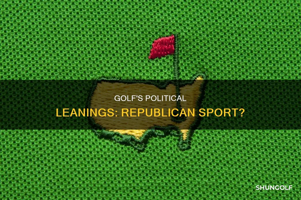 is golf a republican sport