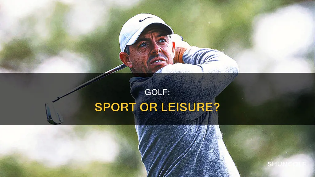 is golf a spor