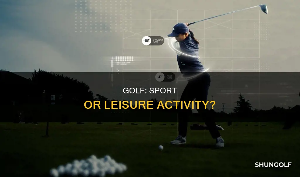 is golf a sport edu