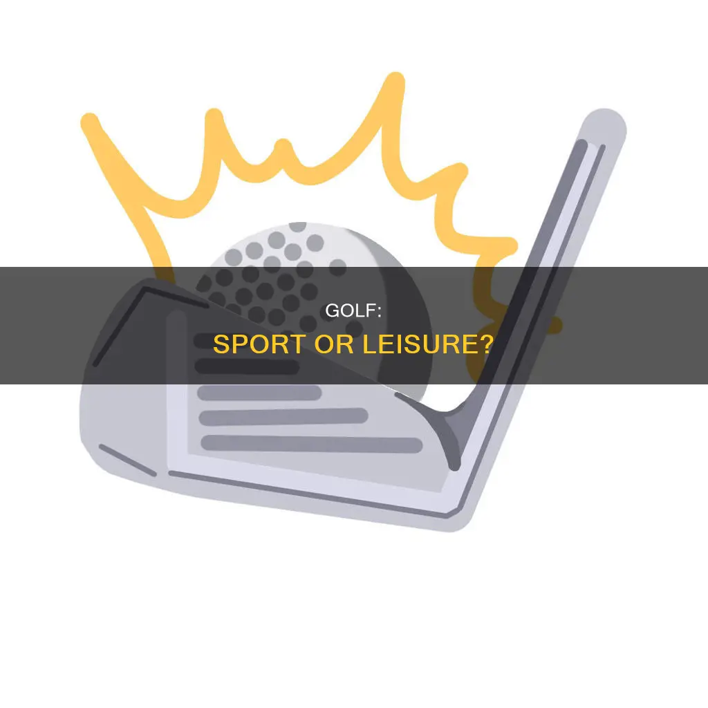 is golf a sport essay