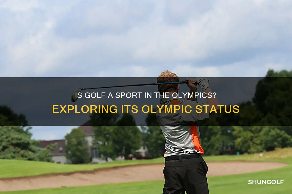 is golf a sport in the olympics