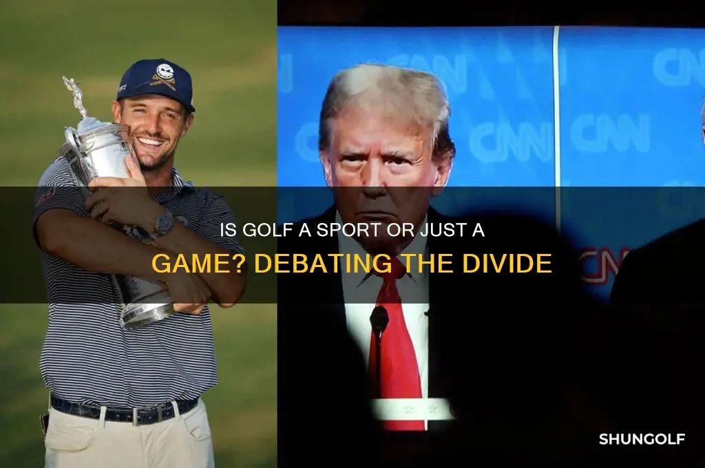 is golf a sport or a game