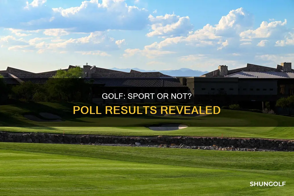is golf a sport poll