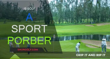 Golf: Sport or Leisure Pursuit?