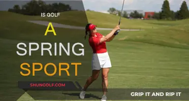 Golf: A Spring Sport?