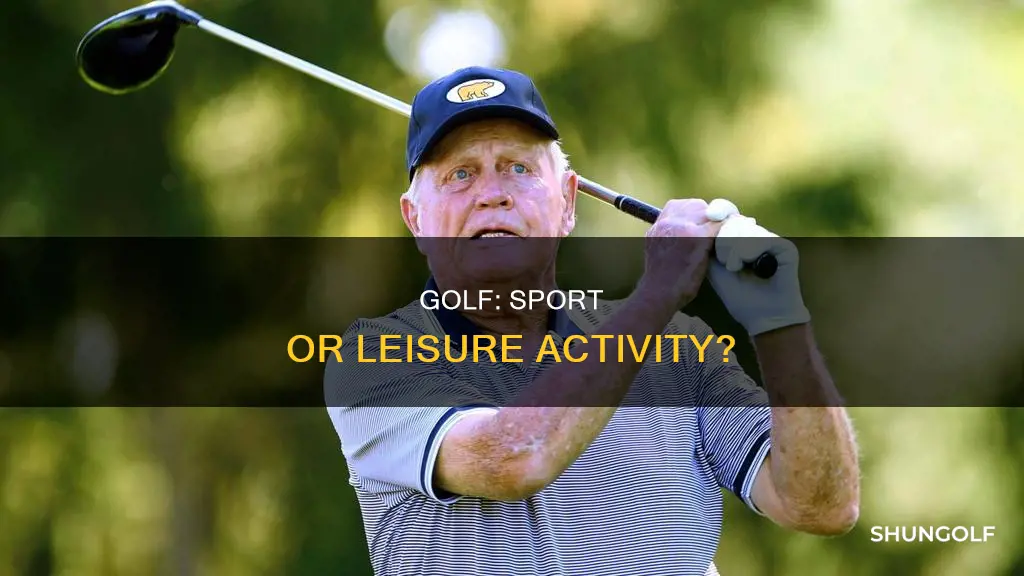 is golf a sprt