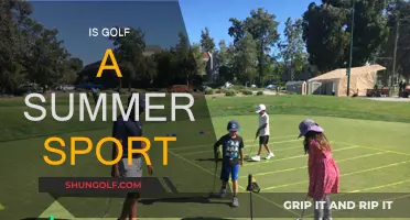 Golf: A Summer Sport?
