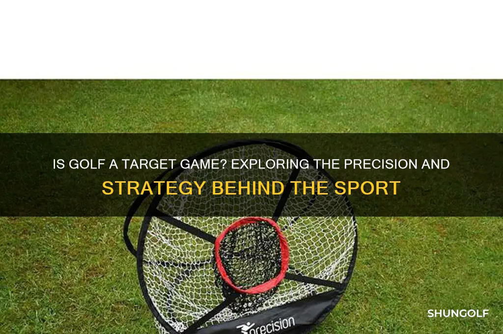 is golf a target game