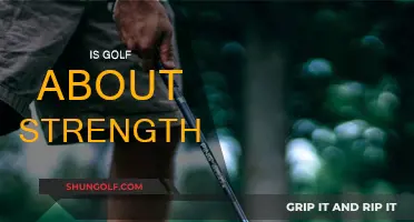 Golf: A Game of Skill, Not Strength