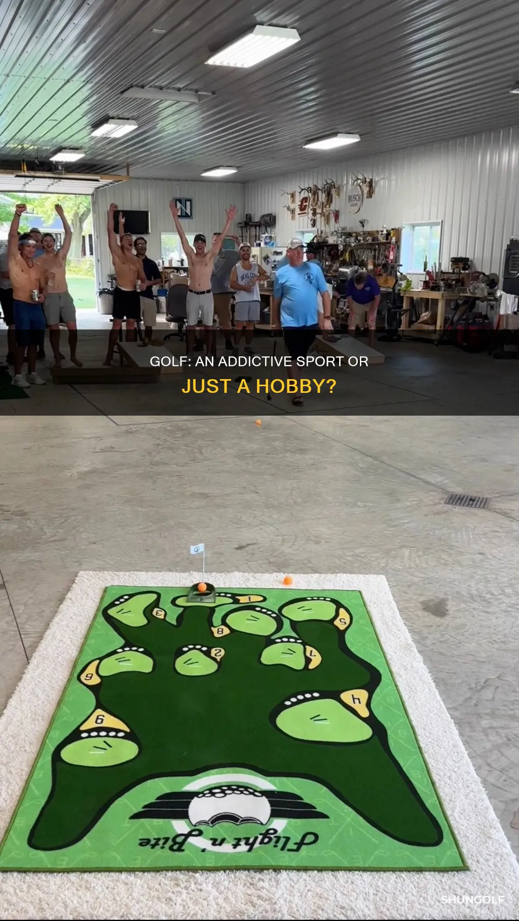 is golf addicting