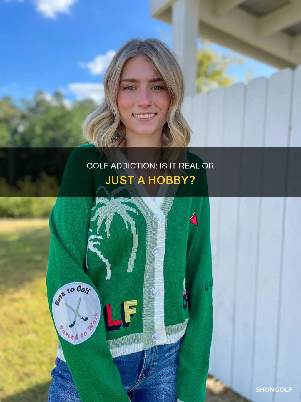 is golf addiction real