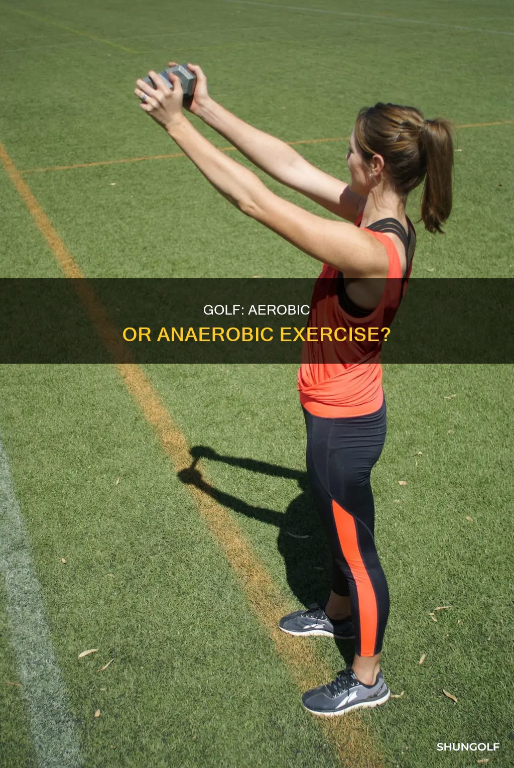 is golf aerobic or anaerobic exercise