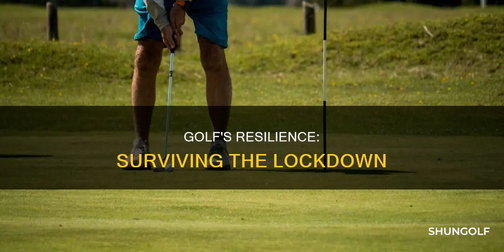 is golf affected by lockdown