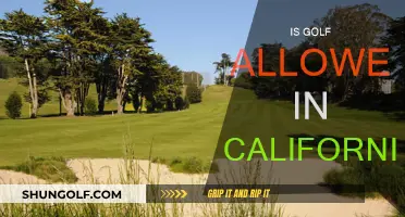 Golfing in California: What's Allowed?