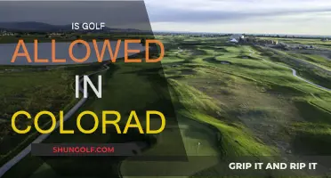 Golfing in Colorado: Is It Allowed?