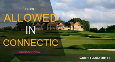 Golfing in Connecticut: Is It Allowed?