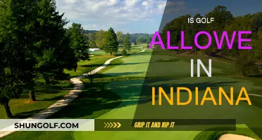 Golfing in Indiana: Is It Allowed?