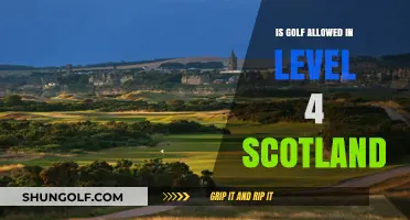 Golf in Scotland: Level 4 Restrictions Explained and Clarified