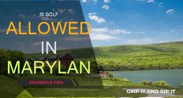 Golfing in Maryland: Is It Allowed?