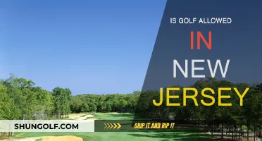 Golfing in New Jersey: Is It Allowed?