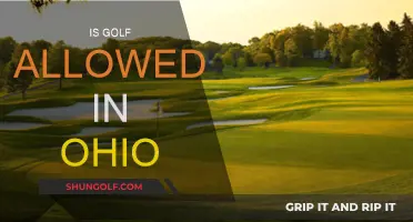 Golf in Ohio: Is It Allowed?