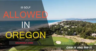 Golfing in Oregon: Is It Allowed?
