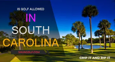 Golfing in South Carolina: Is It Allowed?