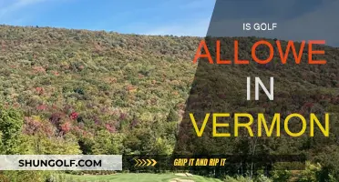 Golfing in Vermont: Is It Allowed?