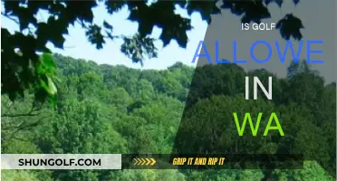 Golfing in WA: What's Allowed?