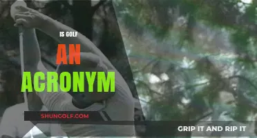 Golf: An Acronym? Unraveling the Mystery Behind the Sport's Name