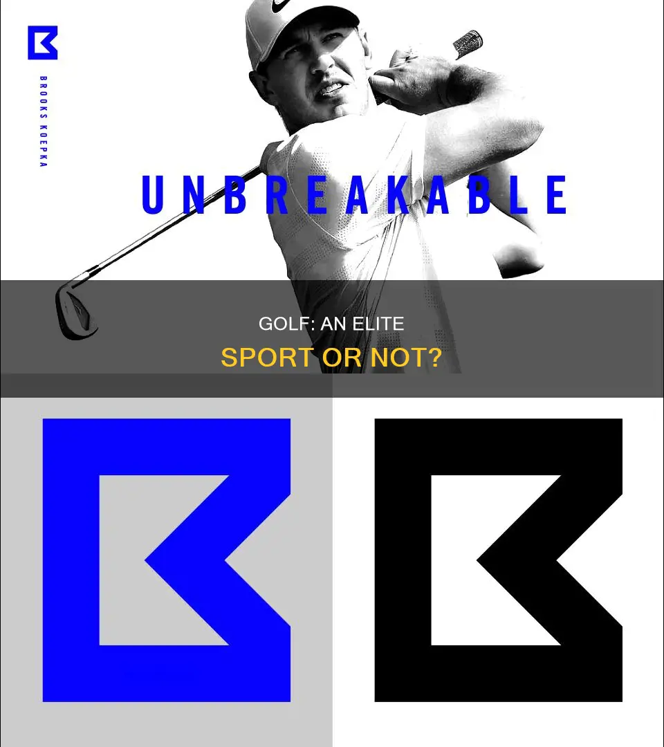 is golf an elite sport