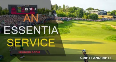 Golf: An Essential Service or an Expensive Luxury?