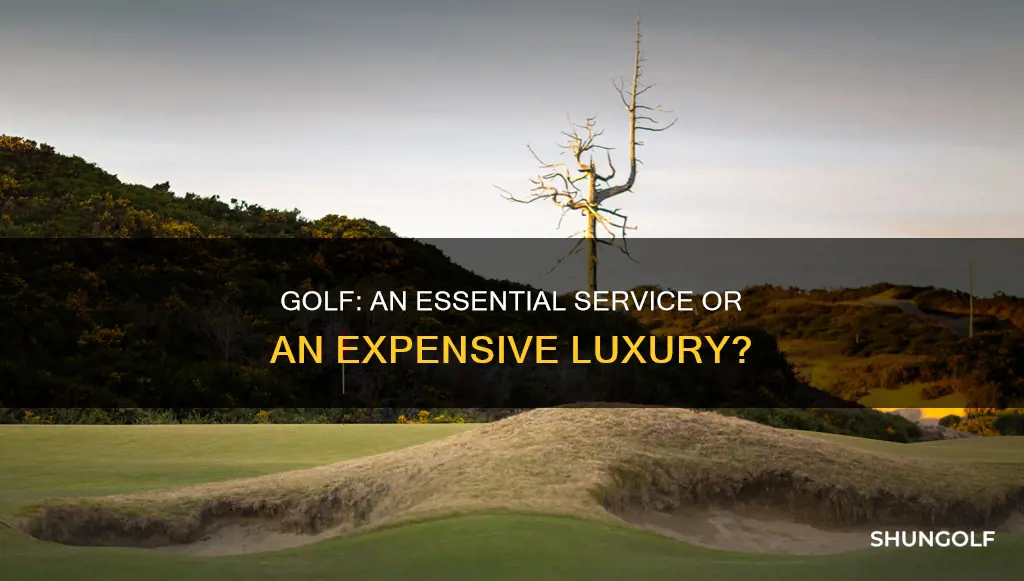 is golf an essential service