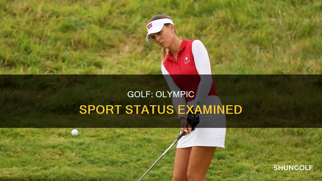 is golf an okympic sport