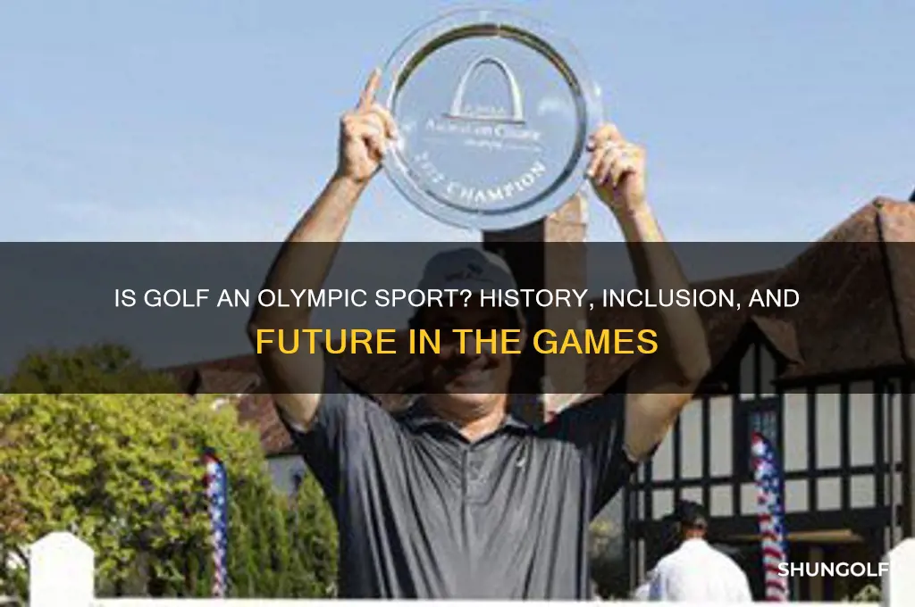 is golf an olympic game