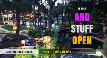 Is Golf and Stuff Open? Check Hours and Availability Here