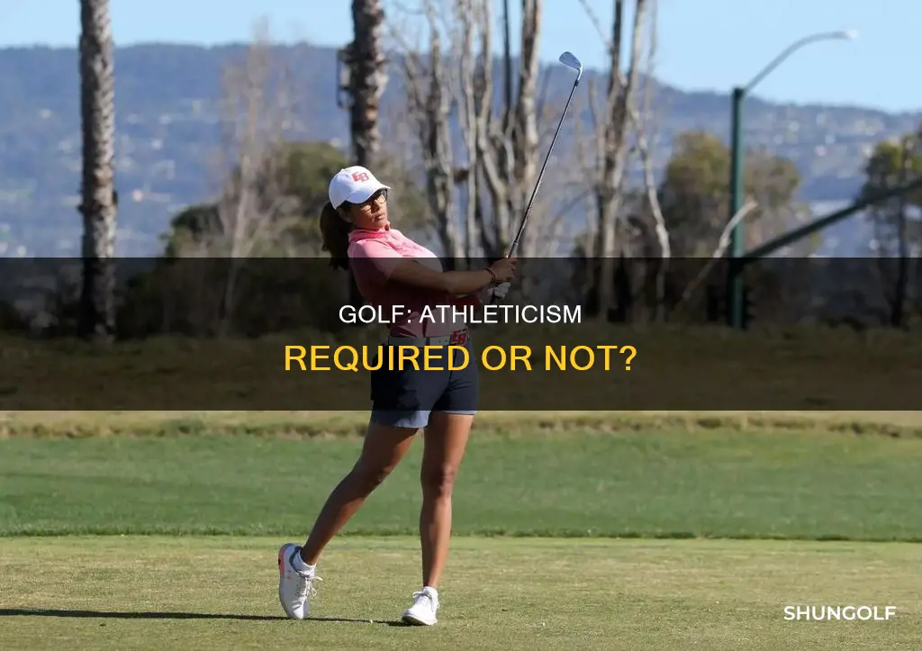 is golf athletic