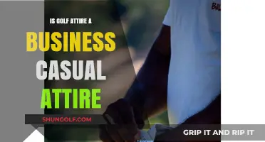 Golf Attire vs. Business Casual: Blurring Lines in Professional Dress