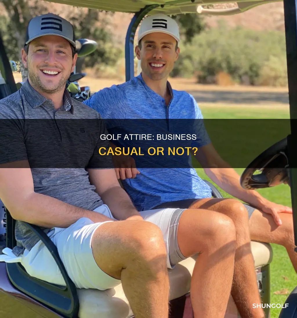 is golf attire business casual
