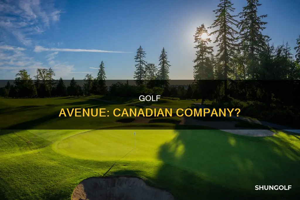 is golf avenue a canadian company