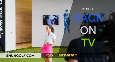 Golf Returns to TV: What to Expect