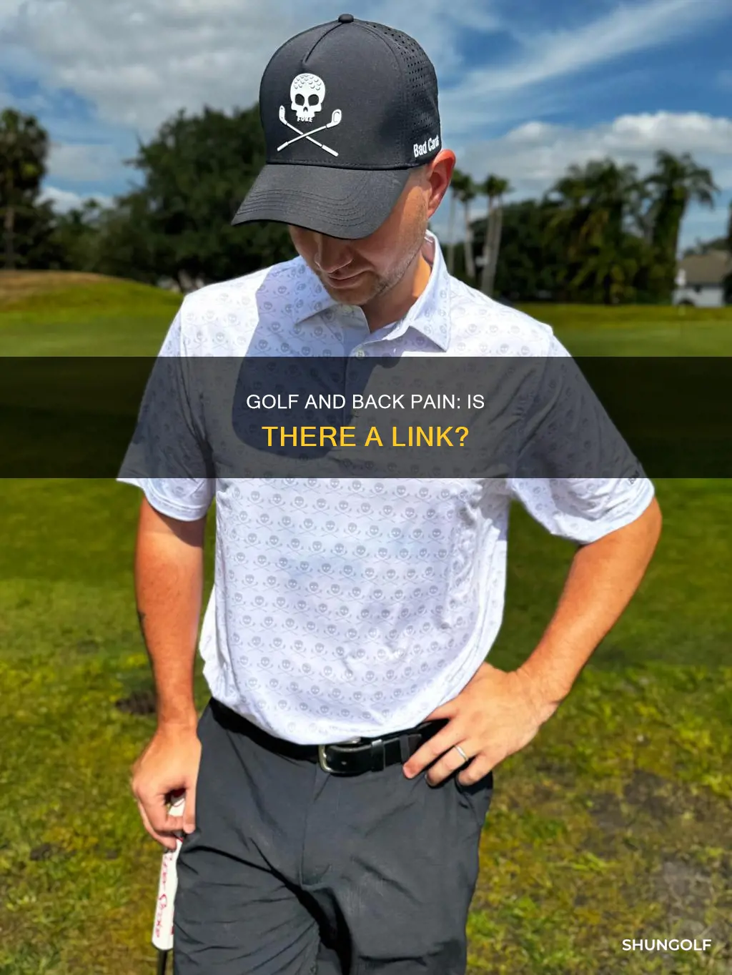 is golf bad for back
