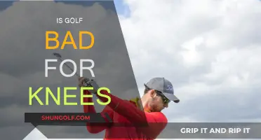 Golf's Impact: Knee Pain and Swings