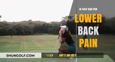Golf and Lower Back Pain: Is the Sport a Cause or Cure?