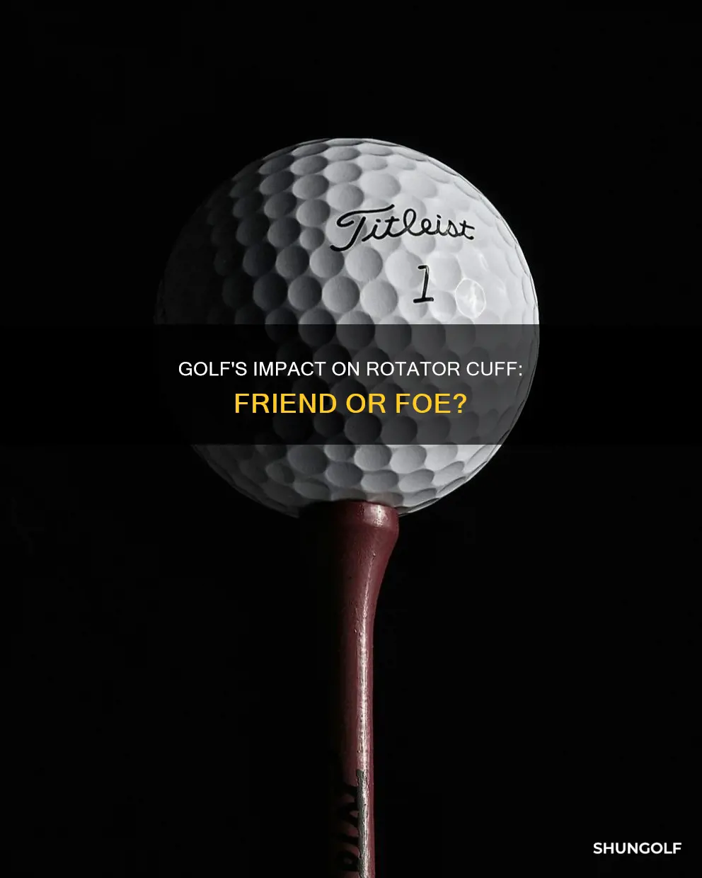 is golf bad for rotator cuff