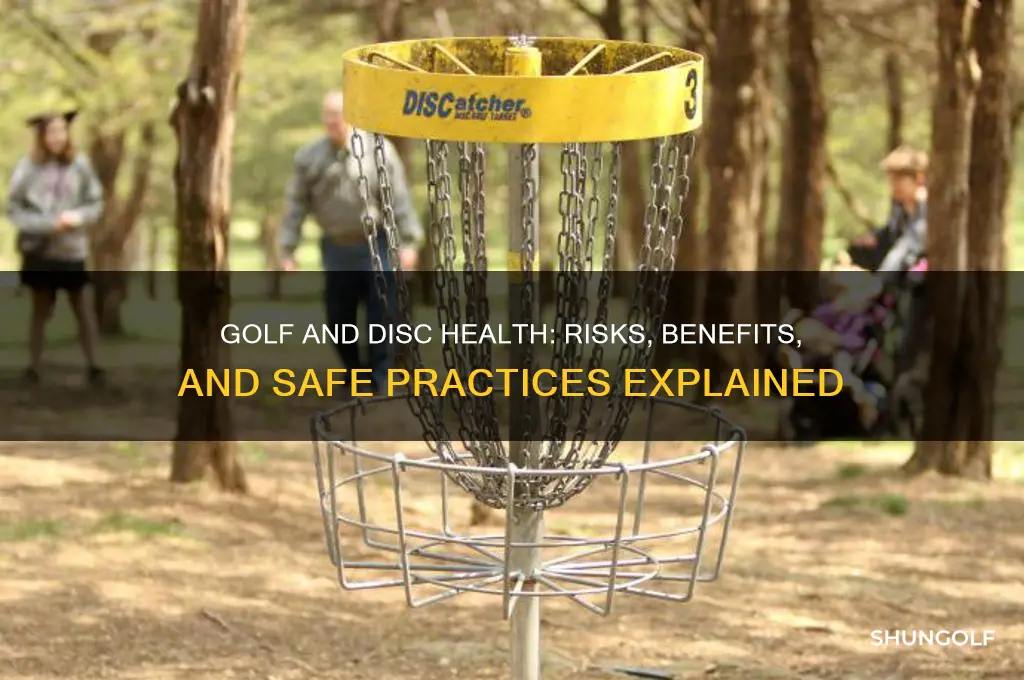 is golf bad for someone with disk