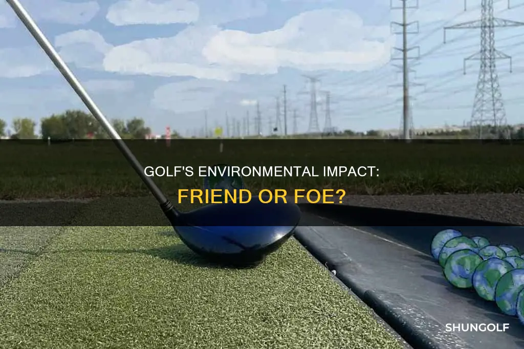 is golf bad for the environment